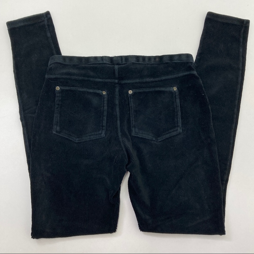 Hue Black Stretchy Skinny Pants Womens Size M